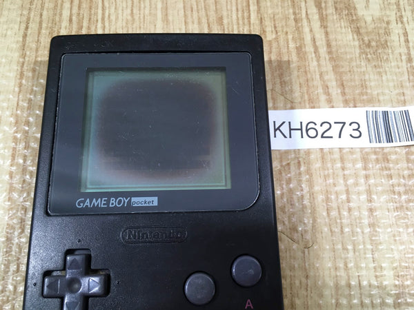 KH6273 With Defects - GameBoy Pocket Black Game Boy Console Japan