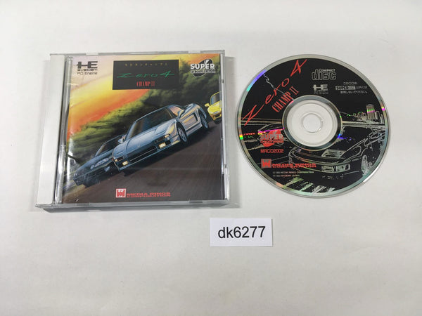 dk6277 Zero 4 Champ II SUPER CD ROM 2 PC Engine Japan