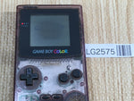 LG2575 Plz Read Item Condi GameBoy Color Clear Purple Game Boy Console Japan