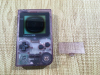 KH5595 With Defects - GameBoy Pocket Clear Purple Console Japan