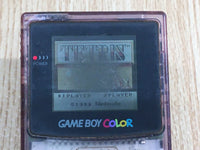 LG2575 Plz Read Item Condi GameBoy Color Clear Purple Game Boy Console Japan