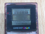 LG2575 Plz Read Item Condi GameBoy Color Clear Purple Game Boy Console Japan