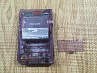 KH5595 With Defects - GameBoy Pocket Clear Purple Console Japan