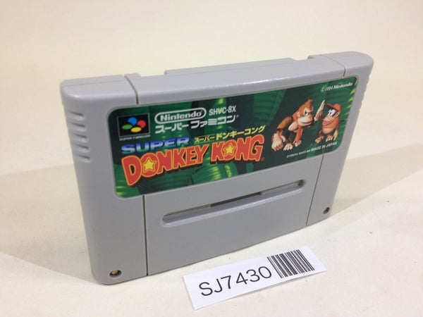 SJ7430 Super Donkey Kong Country SNES Super Famicom Japan