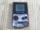 LG2575 Plz Read Item Condi GameBoy Color Clear Purple Game Boy Console Japan