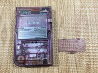 KH6172 With Defects - GameBoy Pocket Clear Purple Console Japan