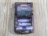 LG2575 Plz Read Item Condi GameBoy Color Clear Purple Game Boy Console Japan