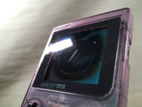 KH5595 With Defects - GameBoy Pocket Clear Purple Console Japan