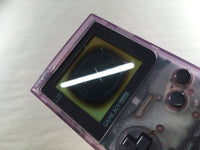 KH5595 With Defects - GameBoy Pocket Clear Purple Console Japan