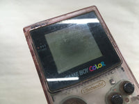 LG2575 Plz Read Item Condi GameBoy Color Clear Purple Game Boy Console Japan