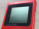LG1749 Tested Working - GameBoy Pocket Red Game Boy Console Japan