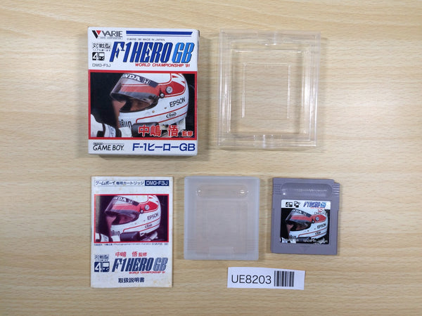UE8203 F-1 Hero GB BOXED GameBoy Game Boy Japan