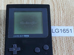 LG1651 With Defects - GameBoy Pocket Black Game Boy Console Japan