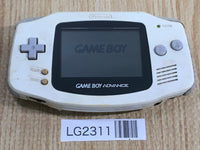 LG2311 Plz Read Item Condi GameBoy Advance White Game Boy Console Japan