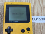 LG1539 With Defects - GameBoy Pocket Yellow Game Boy Console Japan