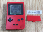 LG1750 Not Working - GameBoy Pocket Red Game Boy Console Japan
