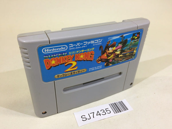 SJ7435 Super Donkey Kong Country 2 SNES Super Famicom Japan