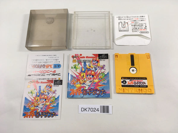 DK7024 Super Lode Runner BOXED Famicom Disk Japan