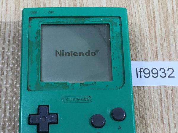 lf9932 Plz Read Item Condi GameBoy Pocket Green Game Boy Console Japan