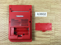 LC3602 Not Working - GameBoy Pocket Red Game Boy Console Japan