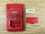 LC3602 Not Working - GameBoy Pocket Red Game Boy Console Japan