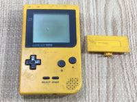 LG1539 With Defects - GameBoy Pocket Yellow Game Boy Console Japan