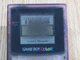 LG2576 Plz Read Item Condi GameBoy Color Clear Purple Game Boy Console Japan