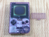LF9610 With Defects - GameBoy Pocket Clear Purple Console Japan