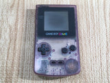 LG2576 Plz Read Item Condi GameBoy Color Clear Purple Game Boy Console Japan