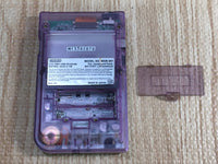 LG2482 Tested Working - GameBoy Pocket Clear Purple Game Boy Console Japan
