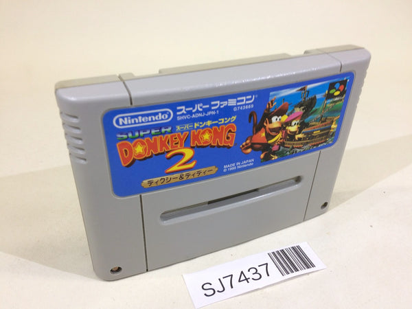 SJ7437 Super Donkey Kong Country 2 SNES Super Famicom Japan