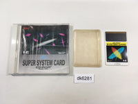 DK6281 Super System Card BOXED PC Engine Japan