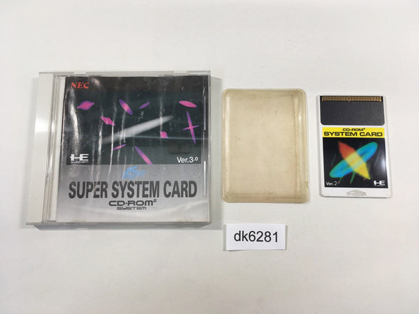 DK6281 Super System Card BOXED PC Engine Japan