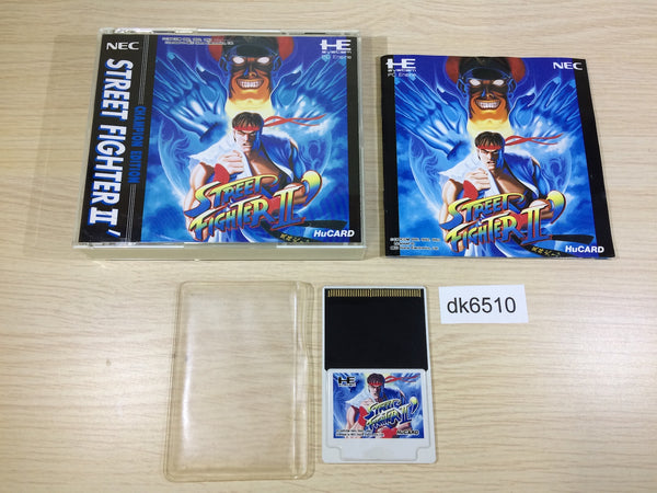 DK6510 Street Fighter II Dash BOXED PC Engine Japan