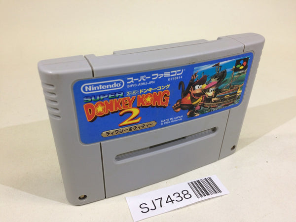 SJ7438 Super Donkey Kong Country 2 SNES Super Famicom Japan