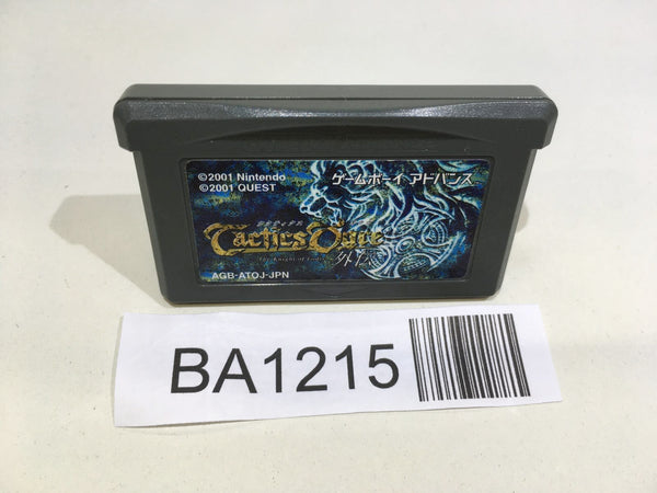 BA1215 Tactics Ogre Gaiden GameBoy Advance Japan