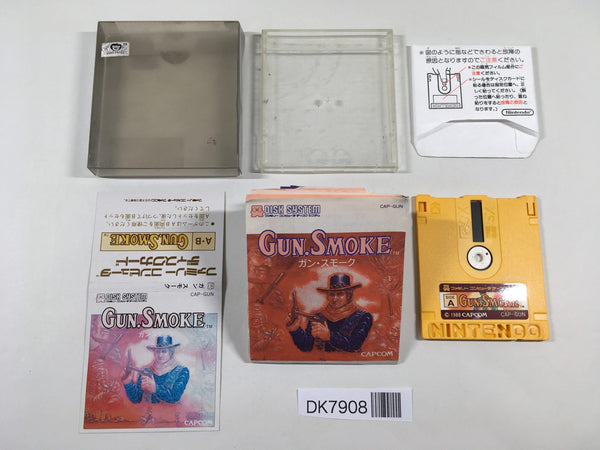 DK7908 Gun Smoke BOXED Famicom Disk Japan