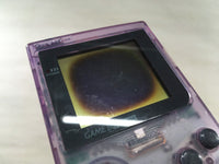 LF9610 With Defects - GameBoy Pocket Clear Purple Console Japan