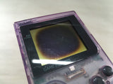 LF9610 With Defects - GameBoy Pocket Clear Purple Console Japan