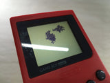 LG1023 With Defects - GameBoy Pocket Red Game Boy Console Japan