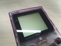 LG2482 Tested Working - GameBoy Pocket Clear Purple Game Boy Console Japan