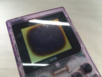 LF9610 With Defects - GameBoy Pocket Clear Purple Console Japan