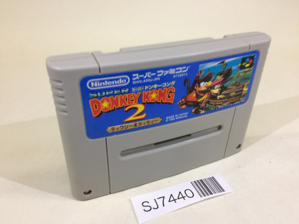 SJ7440 Super Donkey Kong Country 2 SNES Super Famicom Japan