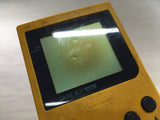 LG1539 With Defects - GameBoy Pocket Yellow Game Boy Console Japan