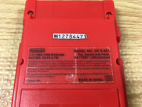 LC3602 Not Working - GameBoy Pocket Red Game Boy Console Japan