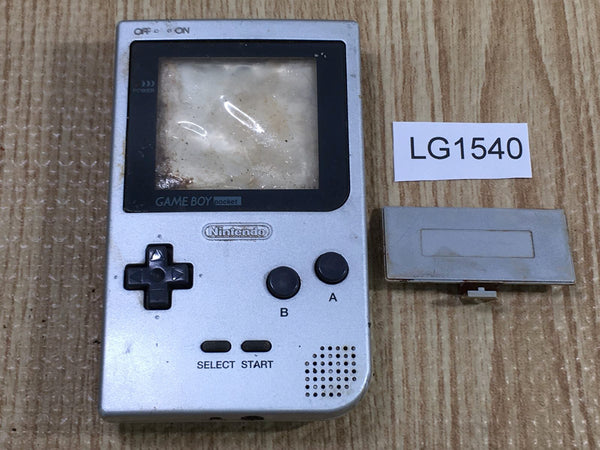 LG1540 Not Working - GameBoy Pocket Silver Game Boy Console Japan