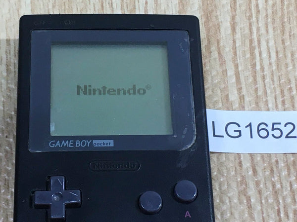 LG1652 With Defects - GameBoy Pocket Black Game Boy Console Japan