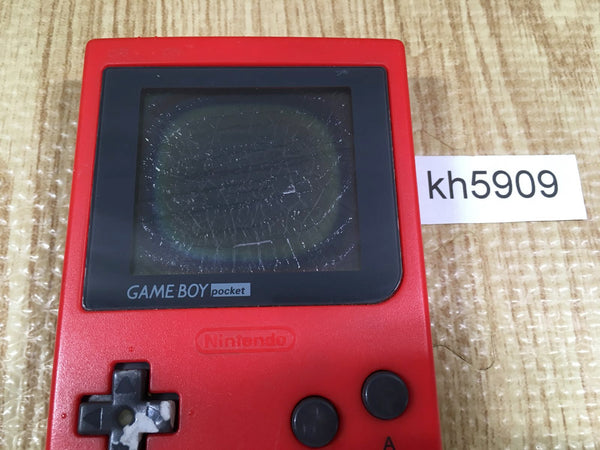 KH5909 With Defects - GameBoy Pocket Red Game Boy Console Japan