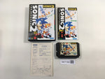 DK7195 Sonic The Hedgehog 2 BOXED Mega Drive Genesis Japan