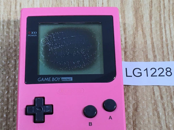 LG1228 With Defects - GameBoy Pocket Pink Game Boy Console Japan